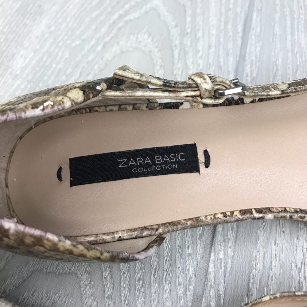 Zara Basic Snake Print Adjustable Side Strap Slip… - image 7